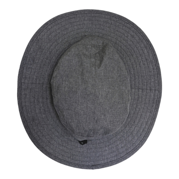 Wide Brim Solid Gray Boonie Safari Hat OS - Picture 6 of 7